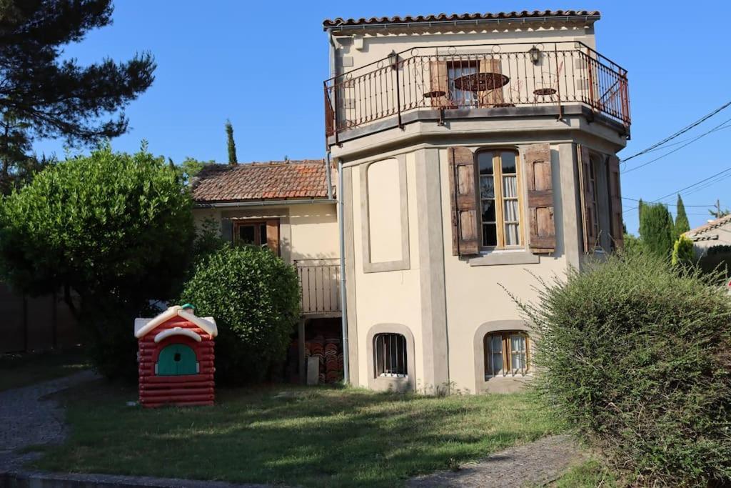 Maison De Charme Avec Vue Sur La Cite Medievale. Carcasona Exterior foto